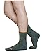Produktbild vitsocks Damen Wandersocken MERINO Wolle Polsterung, warme Trekking Socken Anti-Blasen, grün-grau, 39-42