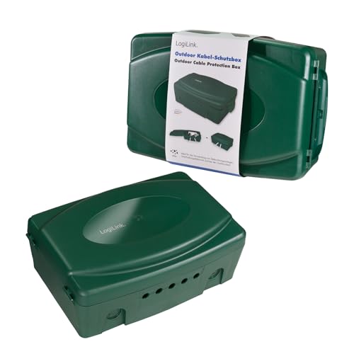 Logilink Outdoor Power Distribution Box. IP54. Green - 11