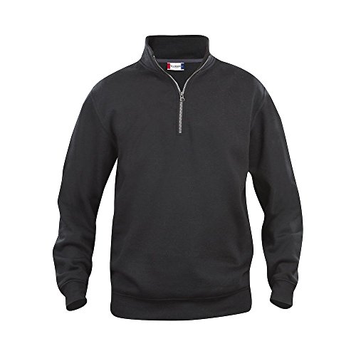 Image of Clique - Basic half-zip sweatshirt - Black - Large