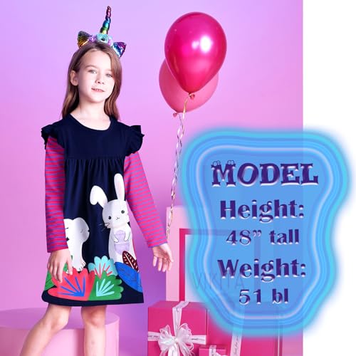 VIKITA Girls Winter Dress & Tights LH7613+SF5003-123