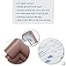 Roving Cove HeftyFit Corner Protector for Baby (16 Large Corners), Heavy-Duty Soft Rubber Foam Furniture Corner Bumper Guards, 3M Adhesive Pre-Taped, Coffee Brown