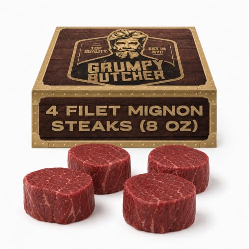 Grumpy Butcher Aged Large Filet Mignon Steak