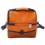 【Bolso multifuncional】 Las correas de hombro ajustables y varios colores le dan a este bolso de picnic más elementos de moda. Se puede usar como una bolsa de bento normal; Cuando lleva más artículos, se puede usar como una bandolera estirando la correa para el hombro; Cuando vaya de compras, también puede acortar la correa para el hombro y se convierte en una bolsa de compras, una bolsa de bebé. Puede acompa?arte a todo tipo de lugares.