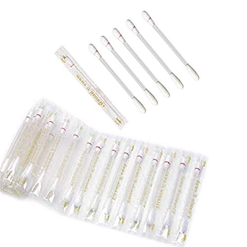 N Noble One Vitamin E Aloe Q-tip Applicators Cotton Swab for Quickly Repairs Dry Lips and Healing gums anti-allergyï¼ŒMakeup First Aid Beauty Swab-100 Pack
