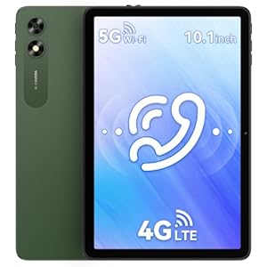 UMIDIGI Tablet Android 13, G3 Tab 10,1 Zoll 3+32GB/256GB, Einen Bildschirm Projizieren 1200 * 800HD, 2023 Tablet PC 4G mit SIM Card Slot+WiFi BT5.0, 6000mAh 8MP+8MP Tablets mit OTG/GPS/Type C-Green