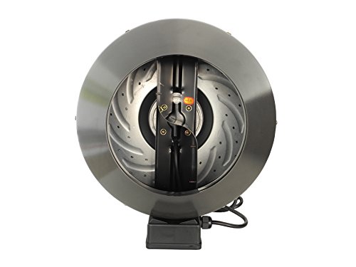 Hydro Crunch Controlador de velocidade variável do ventilador de duto em linha centrífugo NGDF200 8