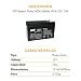 DSK 10324 - Batería plomo acido 12V 7 Ah, Negro