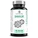 DIGELIT- Per Migliorare la Digestione, Ridurre il Gonfiore e Intolleranza al Lattosio. Enzimi Digestivi ad Alta Concentrazione di Bromelina, DigeZyme e Estratti di Finocchio, Zenzero e Genziana. Vegan