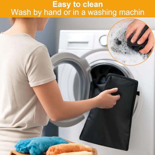 Image of Toaster Oven Air Fryer Cover, Heat-Resistant Waterproof Dust-proof Kitchen Appliance Covers Compatible with Cuisinart TOA-60 65 70 Convection Toaster Oven Air fryer