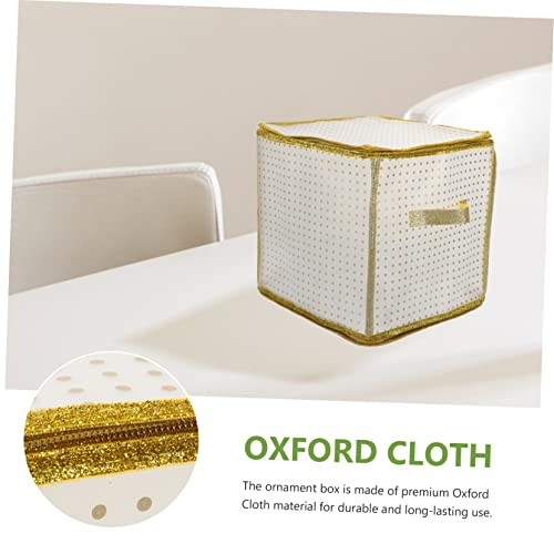 Boîte de rangement pour décorations de Noël pour simplifier le tri après les fêtes