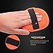 SPTA Microfiber Applicator Pads, 9Pcs 5 inch Car Wax Applicator Hand Polishing Microfiber Foam Pads Set with Grip of Elastic Band, Microfiber Buffing Cleaning Pads for Car Polish Applying Wax