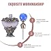 Imagen de TOKIDNY 2 Botellas de Perfume Recargables de Vidrio y Metal 5ml para Almacenamiento y Dispensador de Colonia Portátil y Decorativo