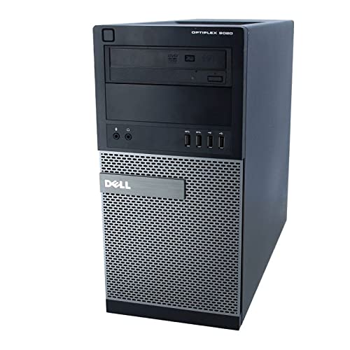 PC Tour Dell 9020 Intel Pentium G3220 RAM 8Go Disque Dur 1To Windows 10 WiFi (Reconditionné)