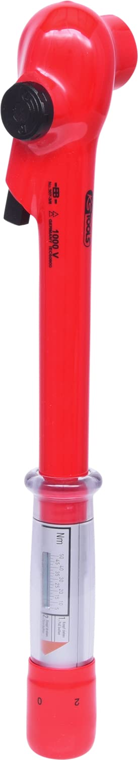 KS Tools 117.3810 3/8" Isolierter Drehmomentschlüssel, 5-50Nm