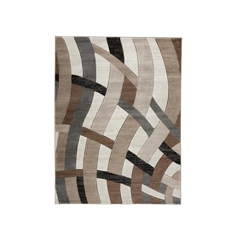 Signature Design by Ashley 7x10 Area Rug, Modern Geometric - image 1