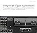 Denon PMA-3000NE Integrated Amplifier (80W x 2-Ch), Black, Versatile Home Stereo Amplifier with 7th-Gen Ultra AL32 Processing, MM/MC Phono Preamp, Pure Analog Mode, Optical, Coaxial & RCA Inputs