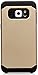 Galaxy S6 Edge Plus, iSee Case (TM) Luxury Tuff Super Armor Hybrid Dual Layer Protective Cover for Samsung Galaxy S6 Edge Plus (EdgePlus-Tuff Armor) (Gold)