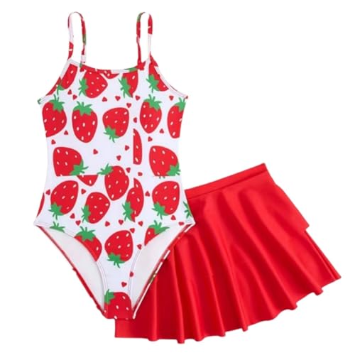 Maillot de bain fille dinosaure 3 pièces pour s'amuser à la plage cet été
