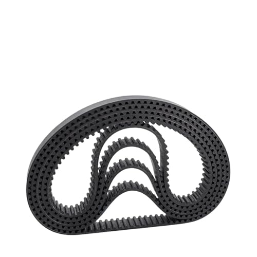 Courroie HTD 5M 470mm de remplacement pour poulie crantée de transmission d'embrayage synchrone