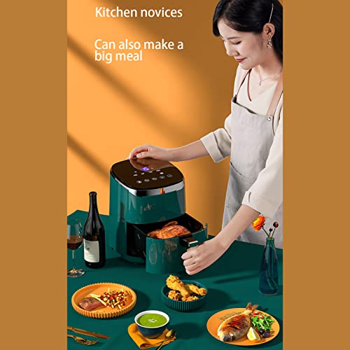 Home Küchenluft Fritteuse Ofen, 4.5L LED Automatische Non-Stick-Luft-Fritteuse Elektrische Frites-Maschine… – Bild 3