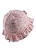 Sterntaler Babyhut Vichy Karo Bindeband - Mädchen Babyhut mit UV -Schutz 50 aus Baumwoll -Mischgewebe - Schirmmütze für Babys - perlrosa, 47