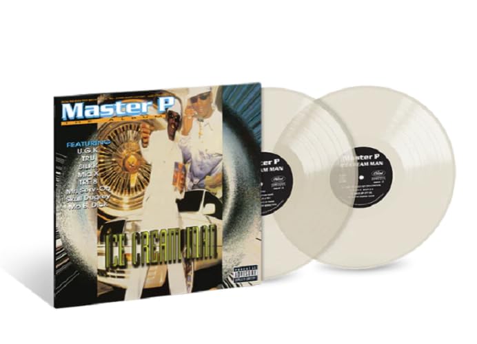 Ice Cream Man Limited Edition Milky Clear 2LP Master P