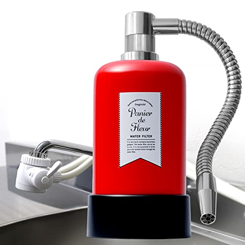 パニエ・ド・フルール 蛇口用浄水器 赤 パニエ・ド・フルール 蛇口用 パニエ・ド・フルール 蛇口用浄水器 赤 パニエ・ド・フルール 蛇口用