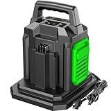 1 Supowill CH2800D Double chargeur de rechange pour chargeur de batterie EGO 56 V, compatible avec EGO 56 V Batttery BA2800 BA4200 BA1400, pour EGO Power+ CH2800D 56 V 280 W Chargeur double port