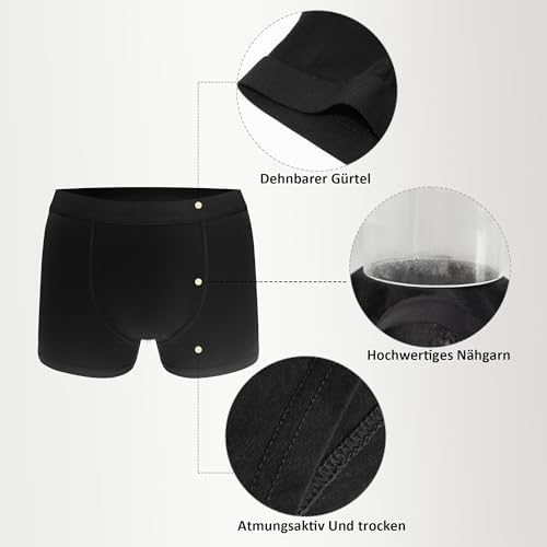 Lakpoau Boxershorts voor jongens, katoenen boxershorts, onderbroeken voor jongens, kinderen, onderbroeken, ondergoed 134-176, verpakking van 12 stuks, 1605BL, Meerkleurig-1, 134-140