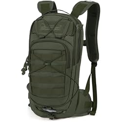 Mardingtop10L Small Tactical Molle Hydration Backpack,Cycling Backpack for Biking,Cycling and Running EDC Daypack