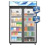 Kfreshzldm 40 Cuft ETL & DOE Certified Commercial Display Refrigerators,Upright...