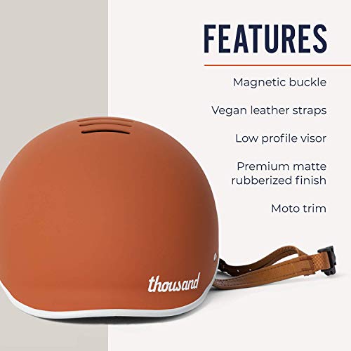 Thousand Adult Bike Helmet - Heritage Collection - Terra Cotta, Medium #TOP4
