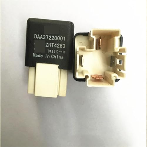 Relé de potencia automotriz DAA37220001 de 12V y 4 pines para sistema eléctrico de coche