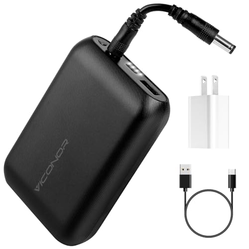 Viconor Portable Charger, Travel Essential Power Bank, 5,000mAh 12V Power Bank, USB-C in and Out Fast Charging Battery Pack, for The Brand Series of Products