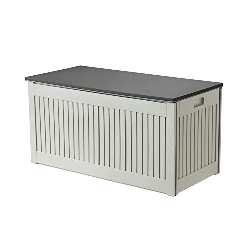 GARDIUN NT270 - Arcón de Resina Basic II Capacidad 270 Litros 51x107x53 cm Polipropileno Resistente...