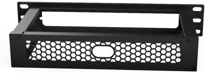 Rack Mount Bracket for Ubiquiti Unifi Cloud Gateway Fiber, 1U 10-inch, Compatible with UCG-Fiber 30W