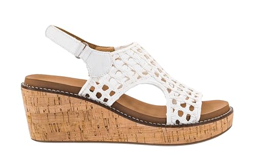Image of Corkys Footwear Womens Carley Wedges, Featuring Corkys EVA Foam Cushioned Insoles, A 2.5 Inch Heel, Lightweight For All Day Wear, And Hook And Loop Closure