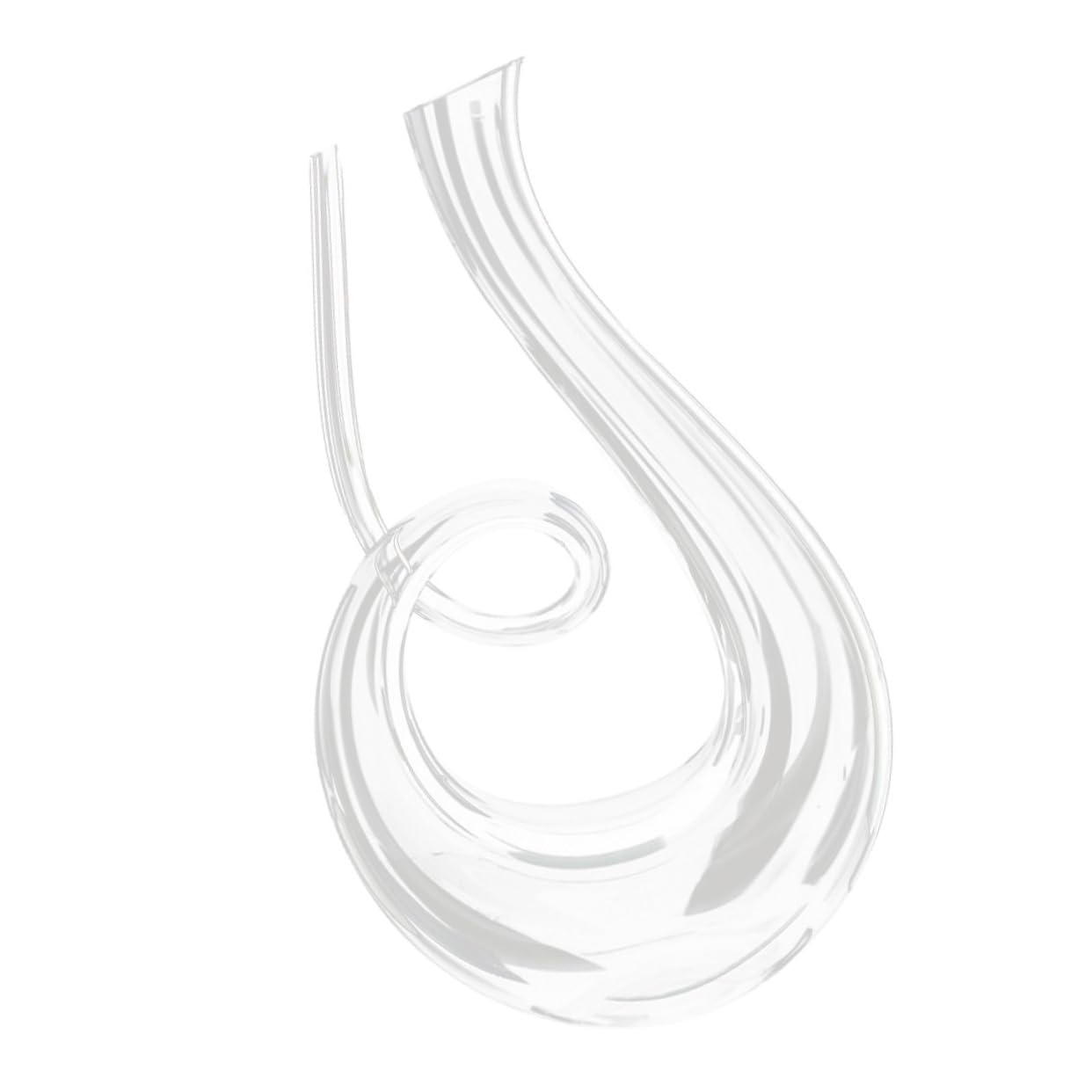 PRETYZOOM Elegant 1300ml Crystal Glass Wine Decanter Stopper Chilled Wine Dispenser Aerator Wine Set