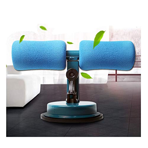 US-CZ-XING Portable Sit-Up Bar Aid-Accessories Multi-Function Self-Suction Situp bar Appliance Household Fitness Equipment (Blue)