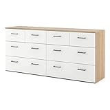 Tvilum 8 Drawer Double...