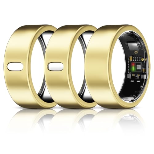 ZOOROO 3 Pack Cover Compatible with Ultrahuman Ring Air Surport Charging with Cover on Anti-Scratch TPU Ultra Human Ring Protector for Women Men