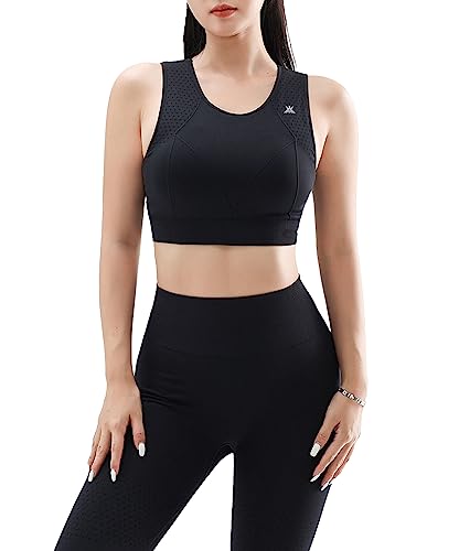 Image of Kobo Medium Impact Slip on Everyday Sports Bra for Women - Lightly-Padded, Non-Wired & High Coverage | Lined Cups with Removable Inserts (Imported)
