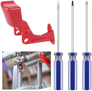 Huiguli Power Switch Button for Dyson V11 V10 Absolute Vacuum Cleaner, Include 1 Switch Button Trigger Replacement 3 Screwdriver for Dyson Accessories, Flexible Switch Button Repair Tool for V10 V11