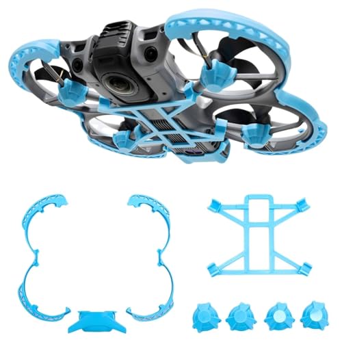Kit anticolisión 4 en 1 para DJI Avata con protector de hélice y tren de aterrizaje