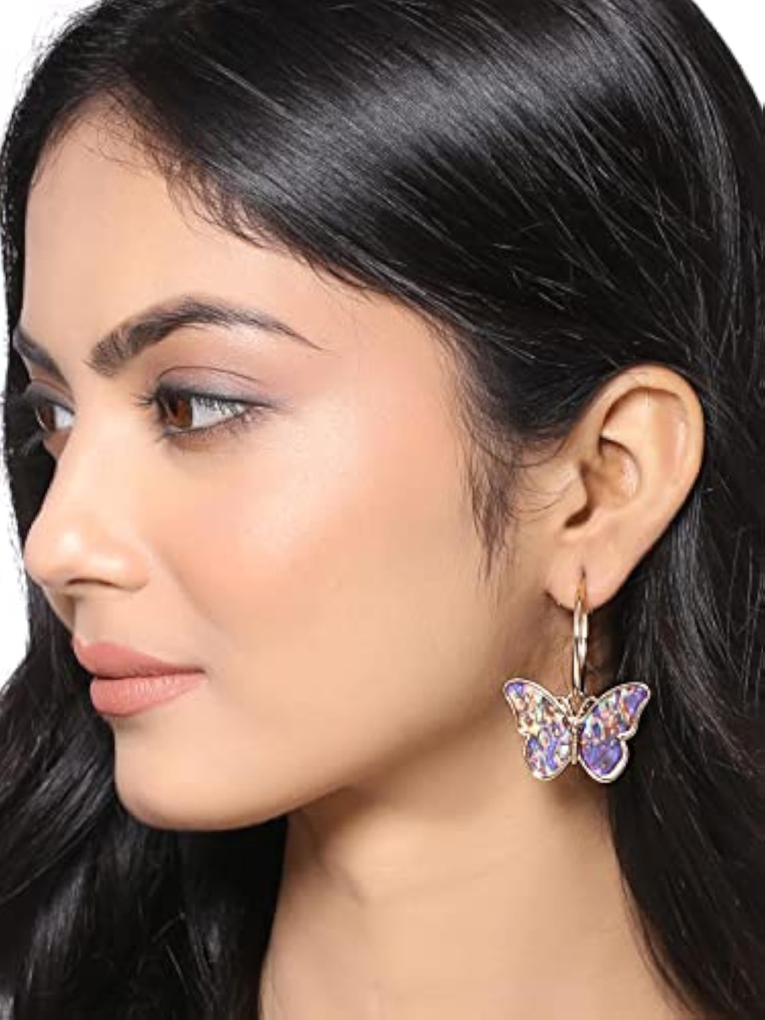 Butterfly Drop Earrings for Women - Birthday Anniversary Gift