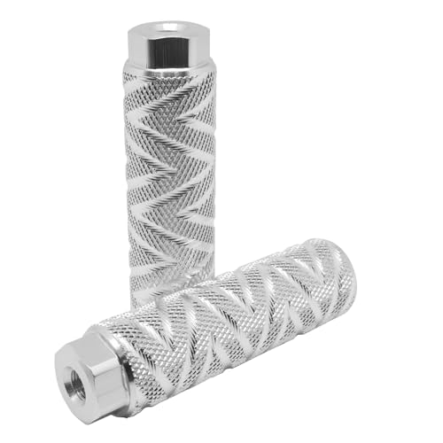 Pegs de vélo S Sydien en alliage d'aluminium antidérapants pour essieux 3/8