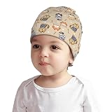Cute Cat Cartoon Toddler Kids Beanie Caps Soft Warm Baby Knitted Winter Hat for Boys Girls White