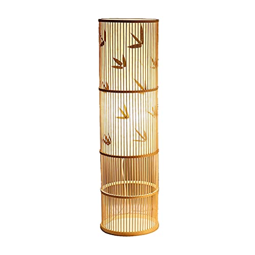 Lampadaire moderne salon grande lampe debout vintage papier motif