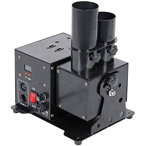 DXQDXQ DJ DMX Máquina de Confeti Profesional Lanzador de Cañón de Confeti Lanzador de Confeti...