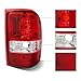 Jenuo Tail Lights Assembly Replacement For 2001-2011 Ranger 01-11 Ford Ranger 01 02 03 04 05 06 07 08 09 10 11 Ranger Rear Brake Tail Lamp